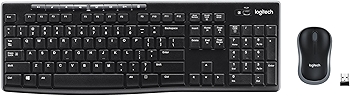 Logitech MK270 Wireless Keyboard and Mouse Combo