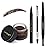LAVONE Eyebrow Stamp Pencil Kit for Eyebrows Makeup, with Waterproof Eyebrow Pencil, Eyeliner, Eyebrow Pomade, and Dual-ended Eyebrow Brush - Espresso