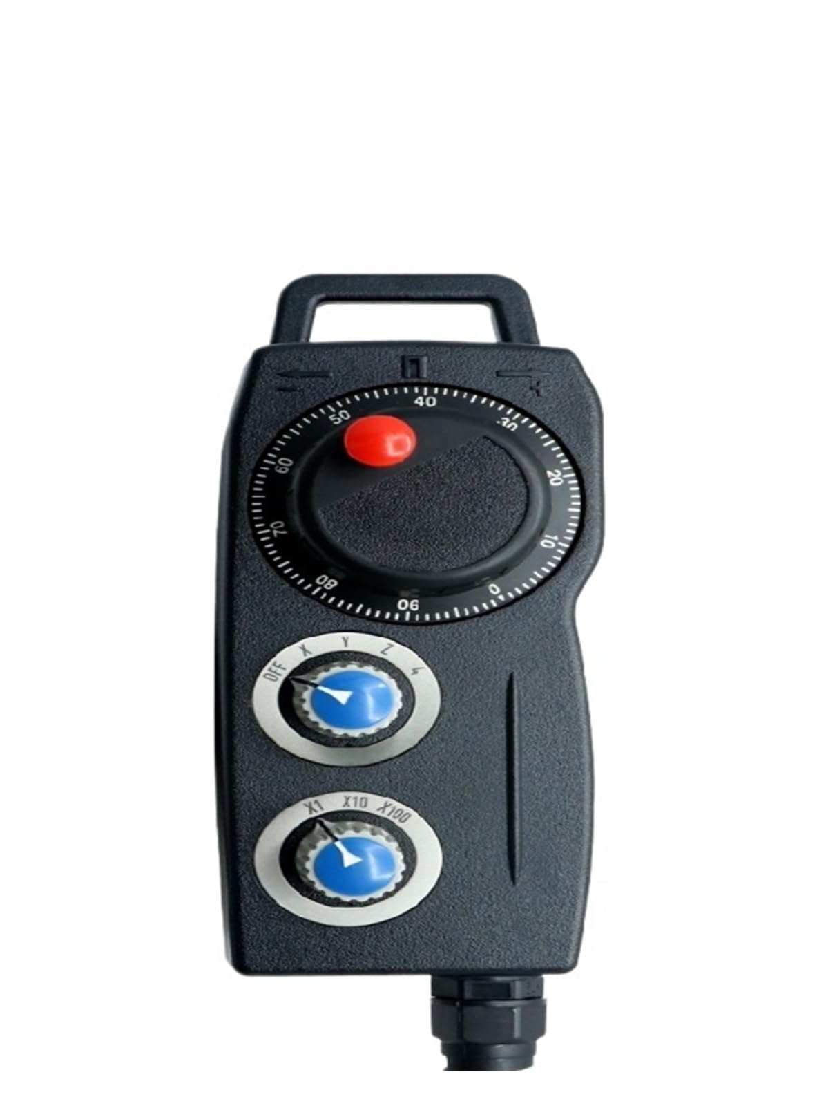 JWSEO 4 6-Axis Manual Pulse Generator 5V 24V Handwheel 100PPR 25PPR Universal Pendant Handwheel(YZK9-E25,4 Axis)
