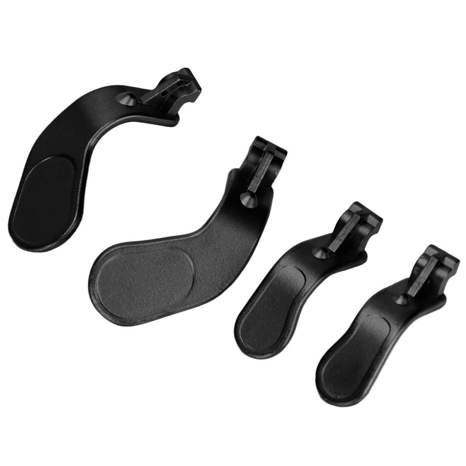 Łopatki do Kontrolera Wysokiej Jakości Metalowy Materiał ze Stali Nierdzewnej 4 Szt. do Kontrolerów Paddles Kompatybilny z Kontrolerami Bezprzewodowymi One Series 2.(czarny)
