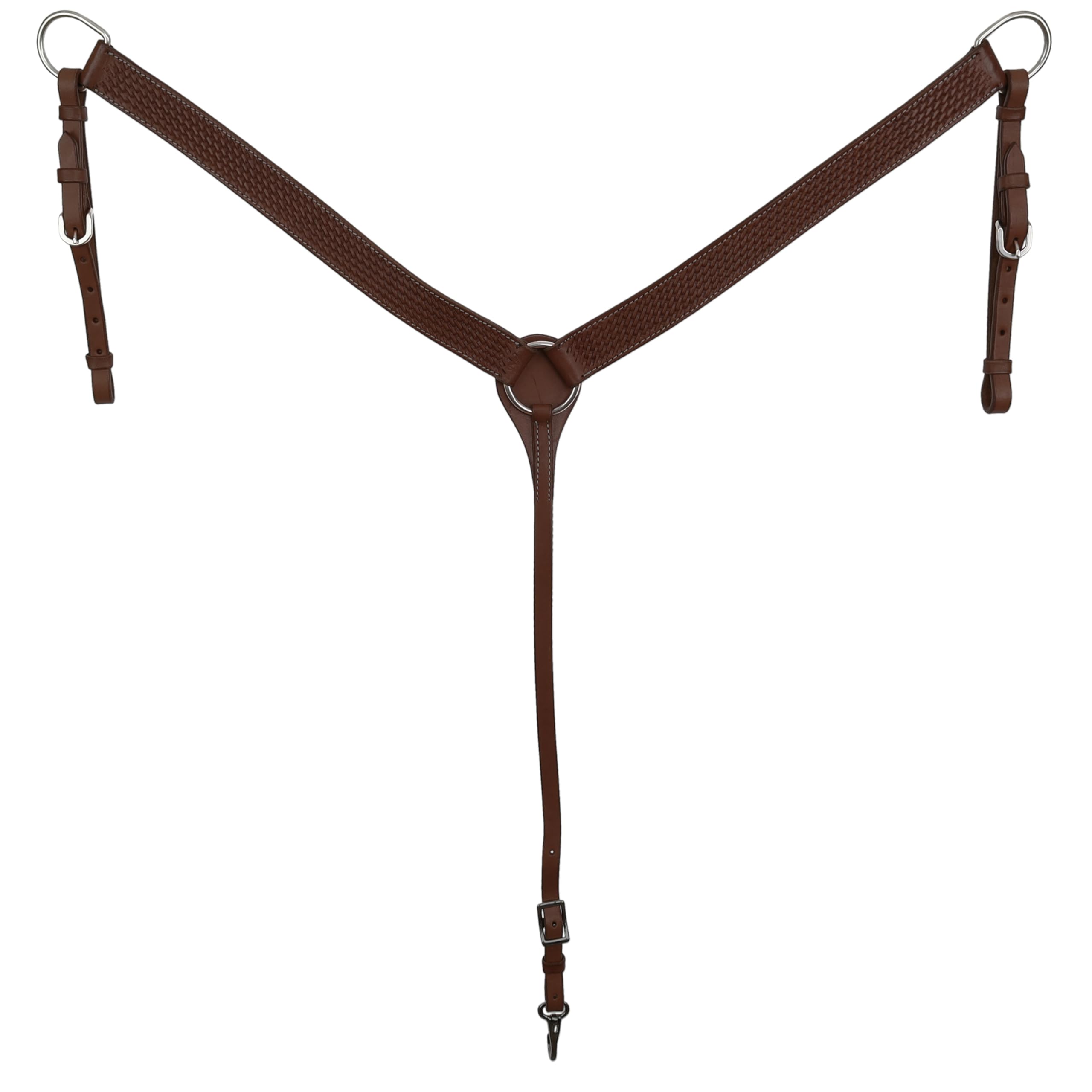 Mustang Black Mohair Breast Collar