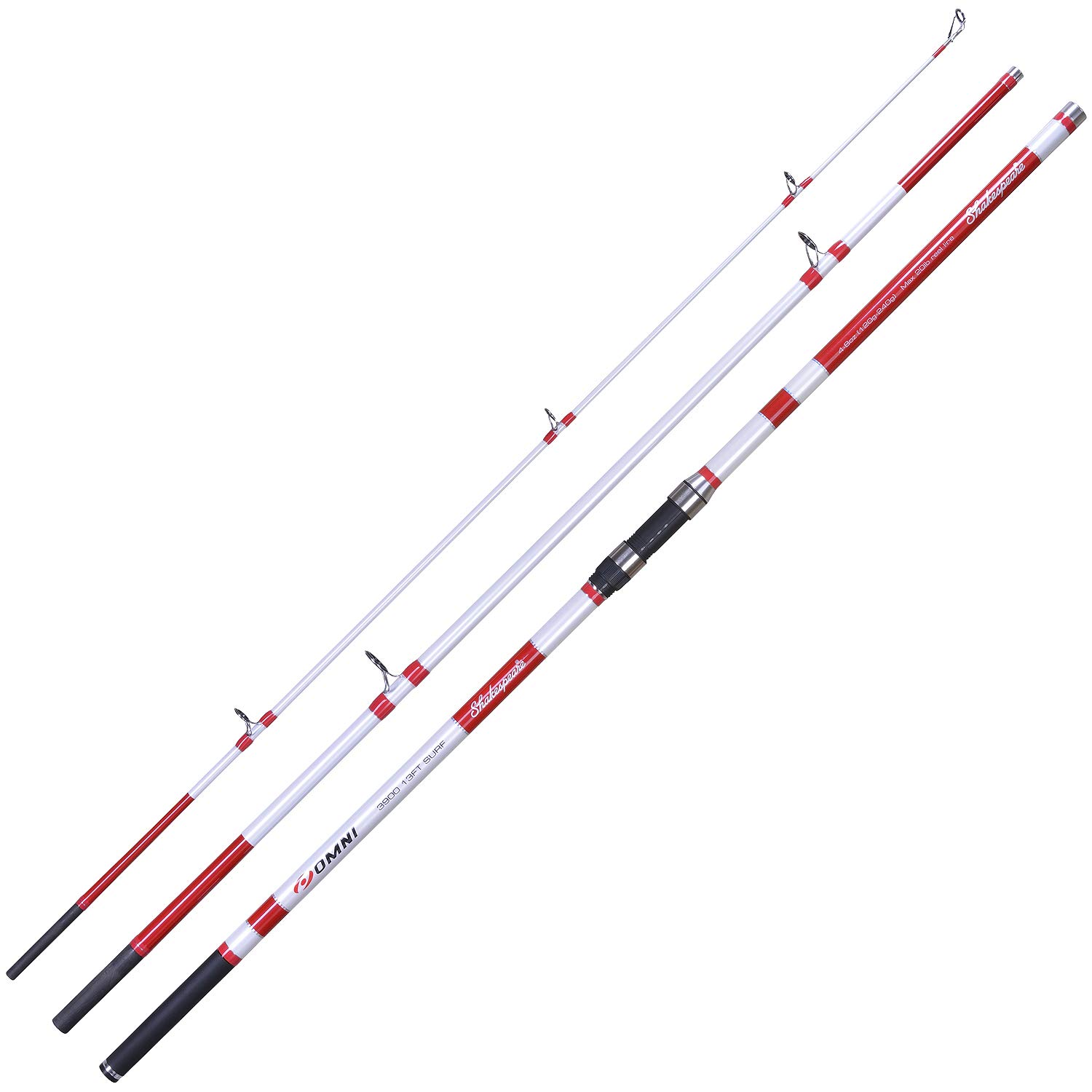 SHAKESPEARE Omni Surf 3.60m 4-8oz Surfcasting Rod Telescopic 