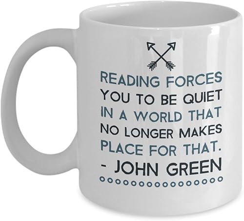Lectura Fuerzas You To Be Quiet en un mundo que ya no hace que lugar para elbibliophileTaza de café de la calidad Taza Regalo Para bookworms, libro disponible en Yaxa Peru