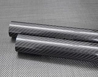 Carbon Fiber Tube 3K OD 25mm - ID 23mm X 500mm Length 100% Full Carbon Composite Material/Pipes. Quadcopter Hexacopter. RC Plane/RC DIY Matte/Glossy.WHABEST (1pcs 25x23x500mm Glossy)
