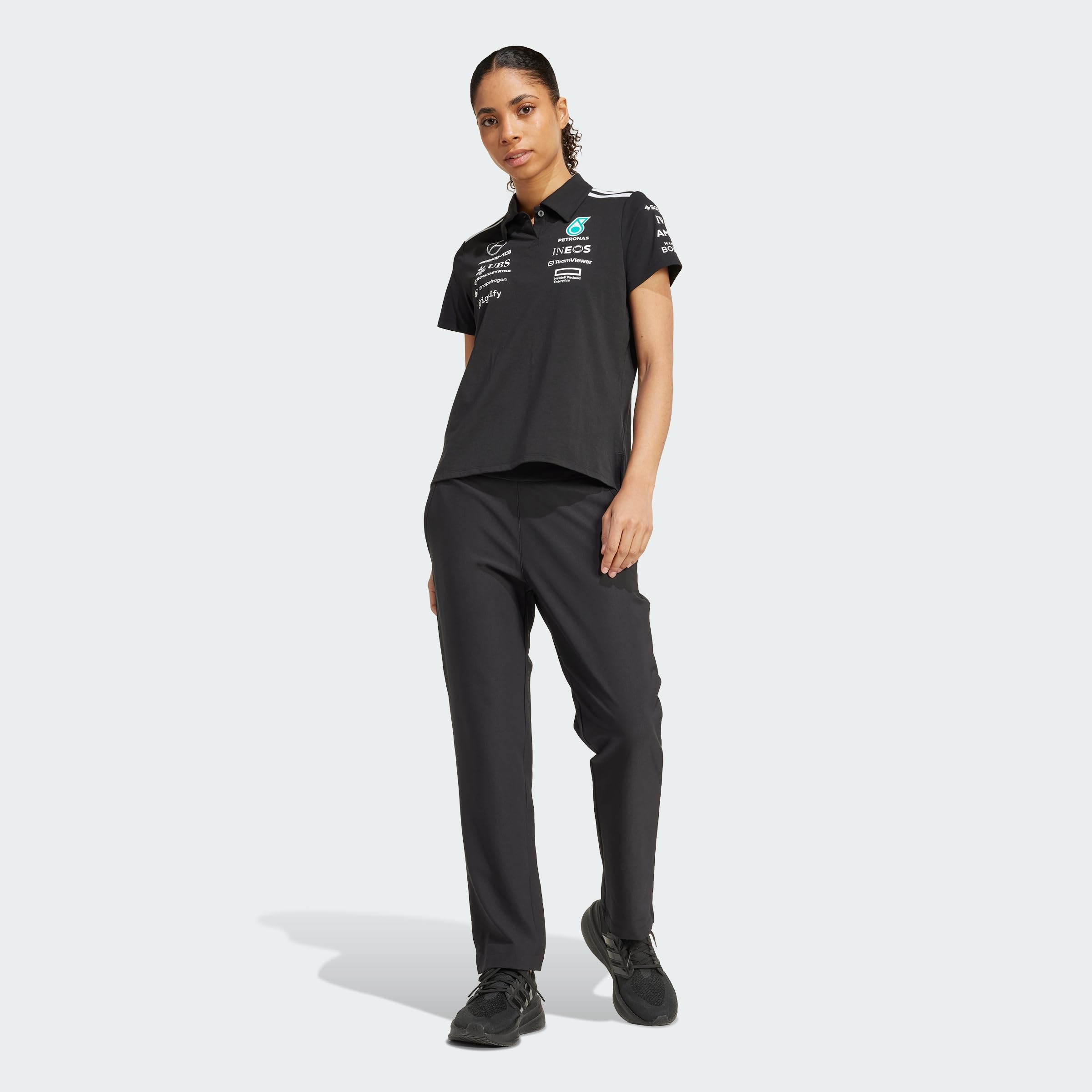 adidas Mujer Mercedes - AMG Petronas Formula One Team Team Polo Black Women