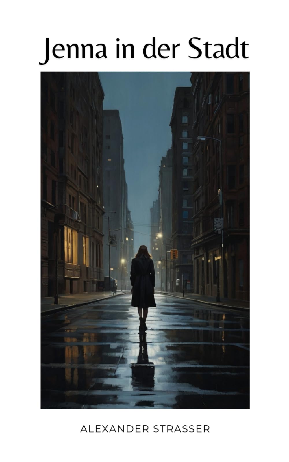 Jenna in der Stadt