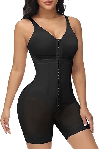 M MYODRESS Fajas Colombianas Moldeadoras Posparto Etapa 2 Body Shaper Prenda de Compresión Tummy Tuck Shapewear con sujetador