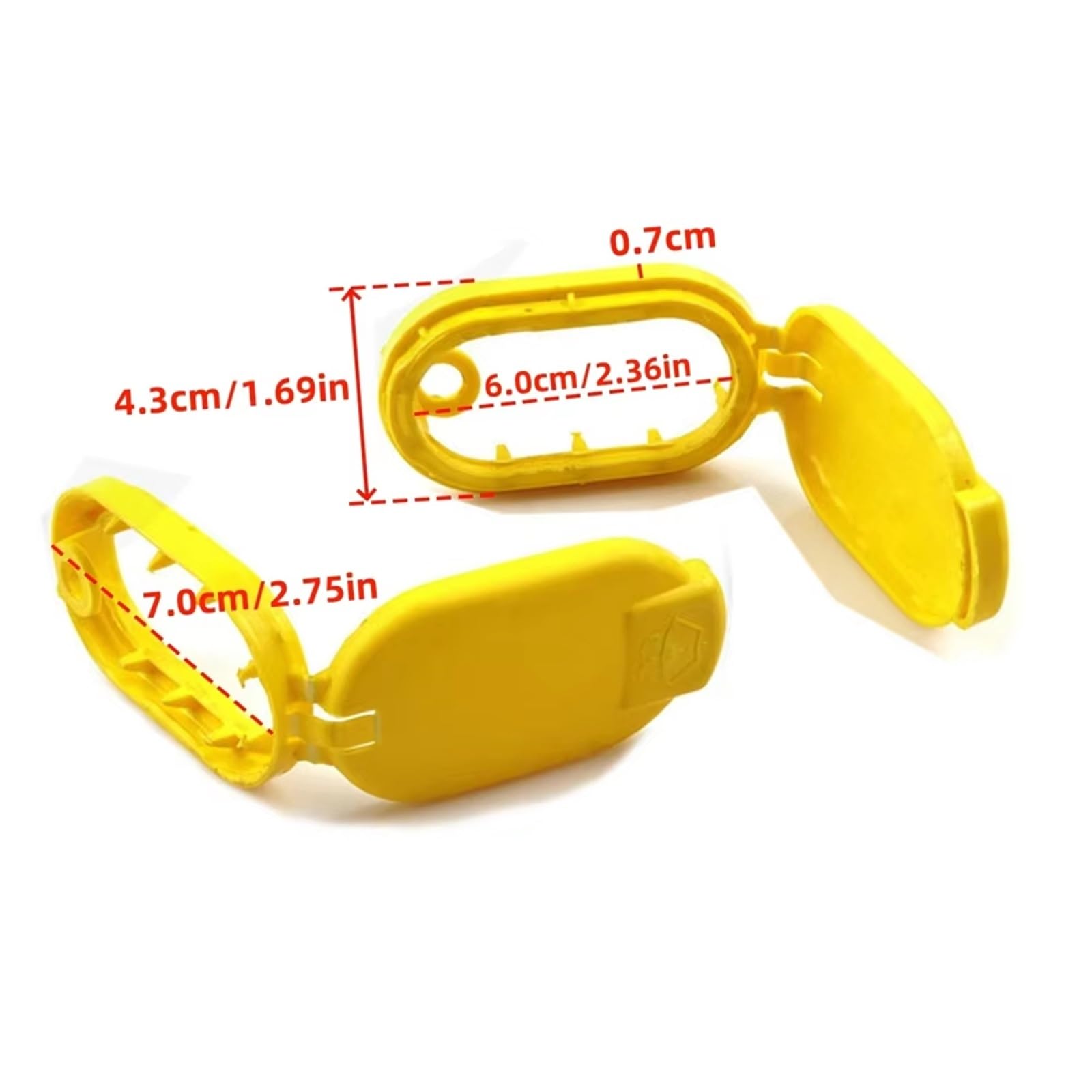 Tapa De Depósito Líquido Para Limpiaparabrisas Coche Para Clio 3 2005-2014