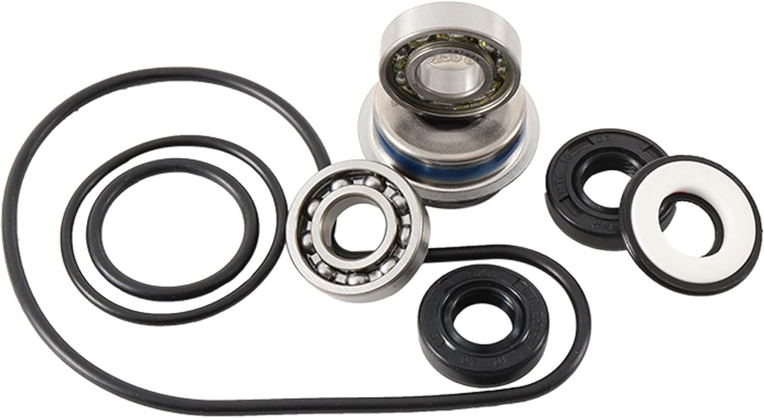 WPK0053 Hot Rods Water Pump Repair Kit Compatible with/Replacement for Arctic Cart Kawasaki Suzuki DRZ KFX 400 WPK0053