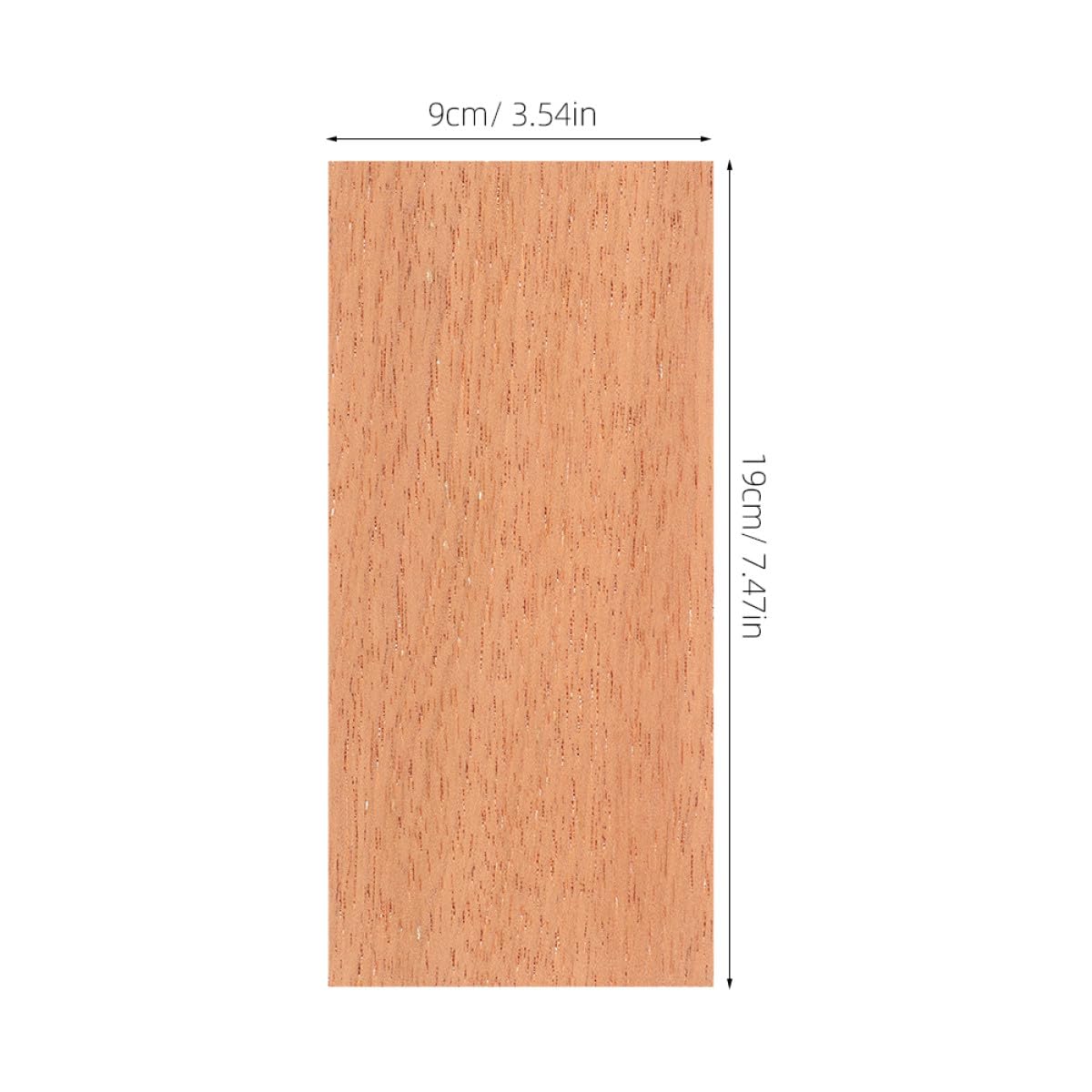 Garneck Feuilles de Cèdre Espagnol 2 Pièces pour Boîte à Humidificateur Séparateur Grand Format en Placage de Bois Cèdre Accessoires pour Entretien Fraîcheur Cave à Cigares