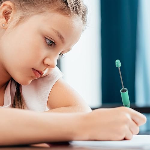 Miniatura 5 de 11 bolígrafos con cuentas, bolígrafo de plástico y 50 piezas de cristal plateado brillante, cuentas chapadas en cuentas de 0.315 pulgadas (0.315