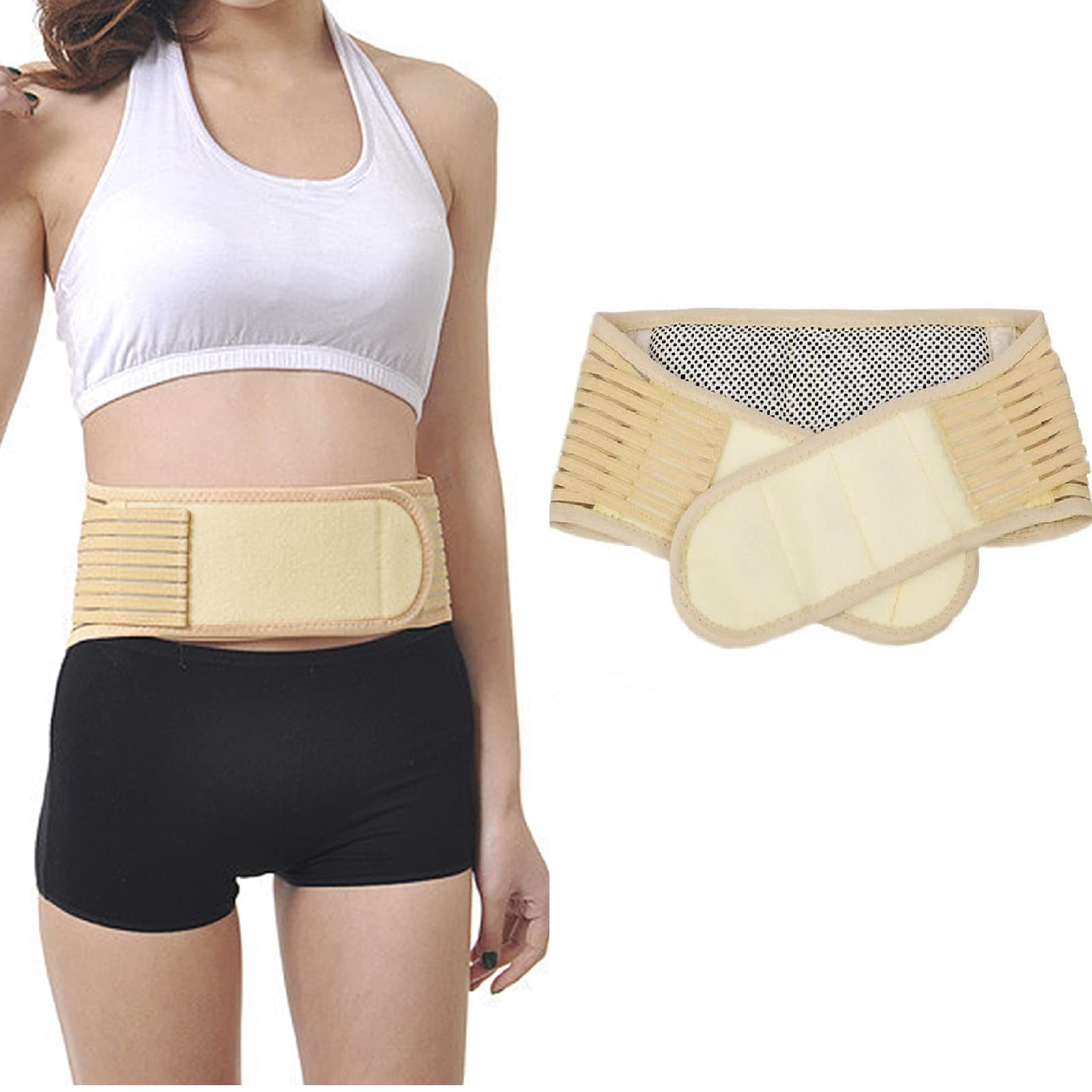 BLITZU Back Brace For Lower Back Pain Relief | Adjustable Lumbar Support For Men & Women