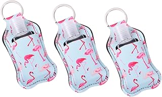 FOMIYES 3 Set Portable Travel Bottles for Toiletries Liquid Keychain Soap Refillable Bottles Refillable Bottle with Empty Bottles Flip Top Caps Protective Bottle Lipstick