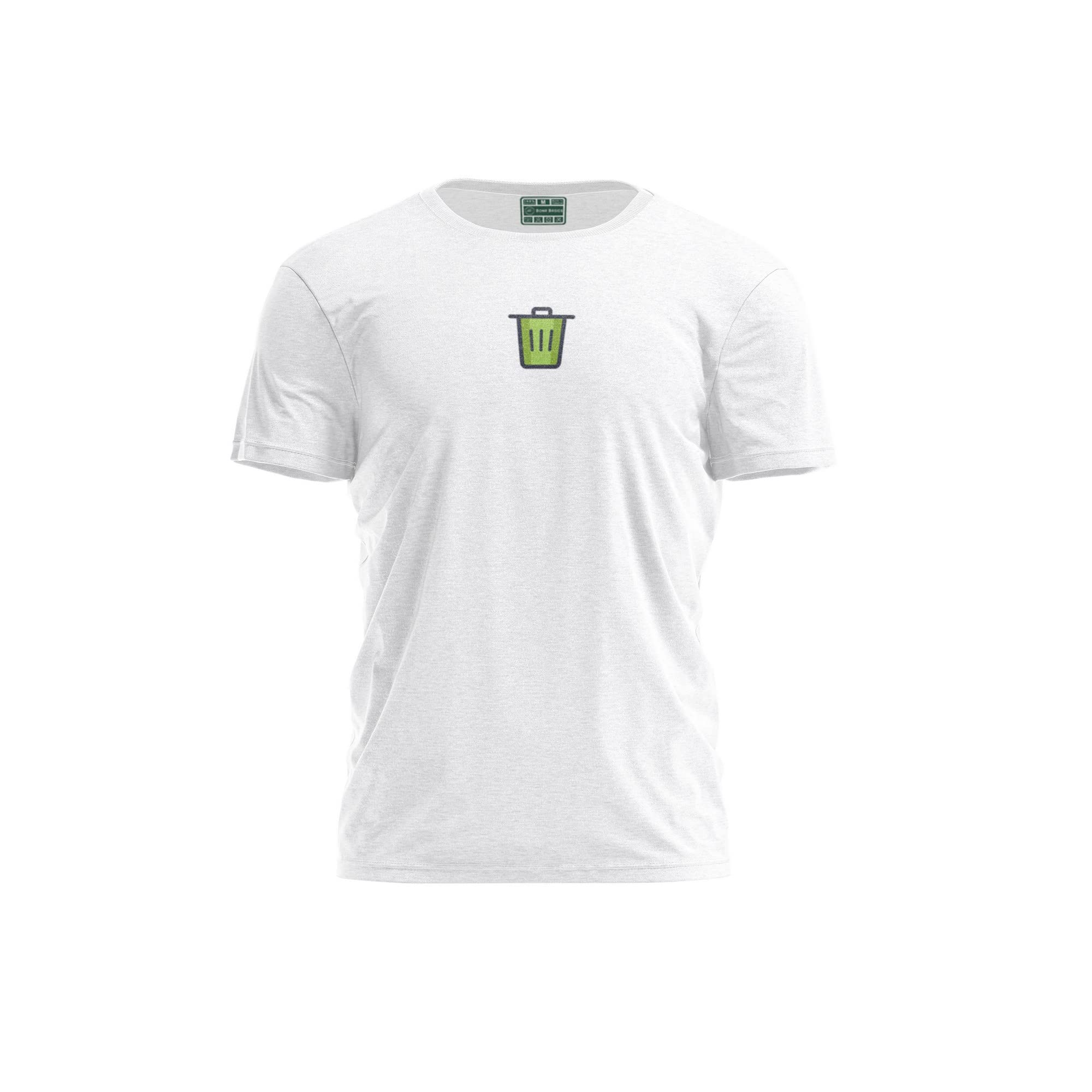 Bona Basics Men's BUTSWI-104671 T-Shirt, White, M