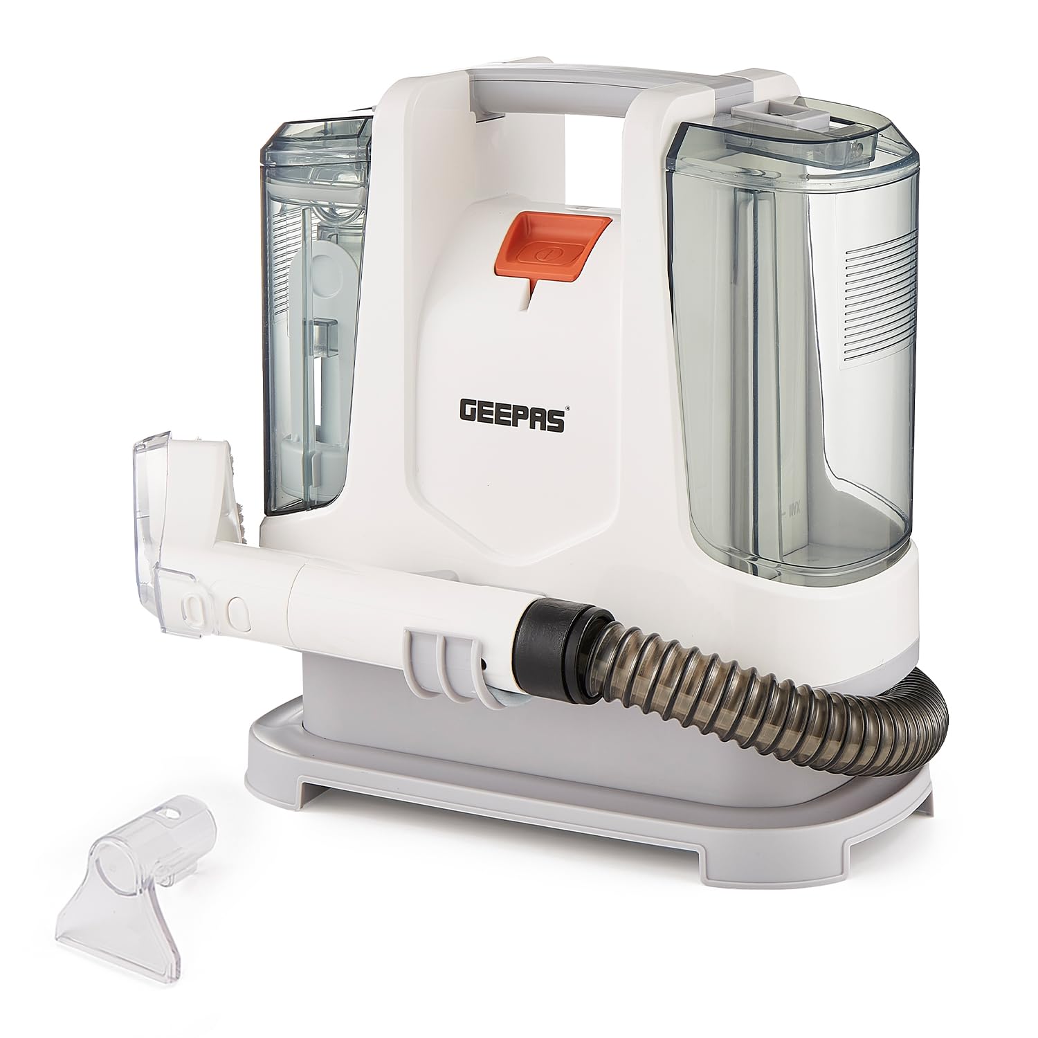 Geepas Portable Spot Cleaner - Carpet & Upholstery Washer - Compact Stain Remover