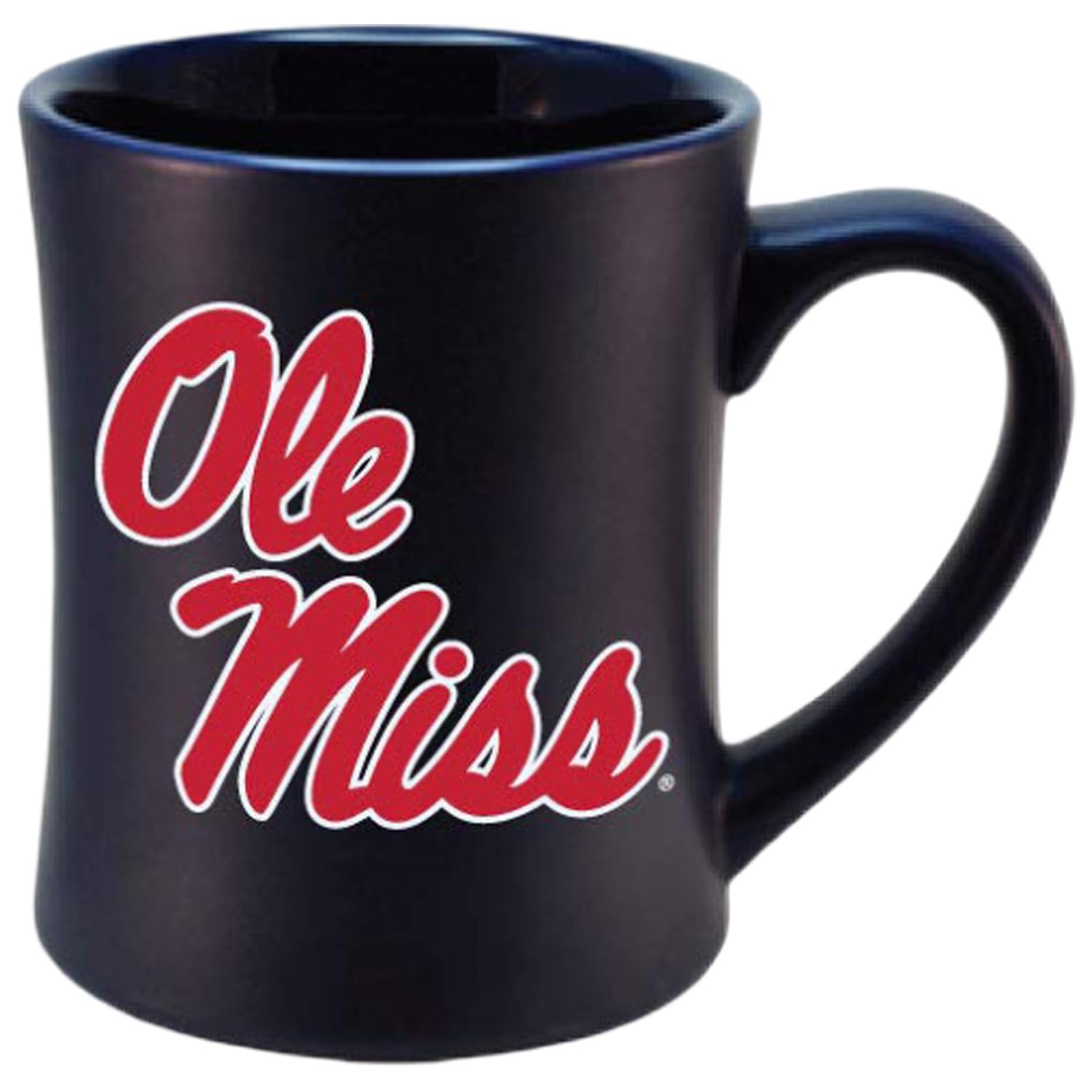 Ole Miss Rebels - Tazza in ceramica scolpita, 470 ml