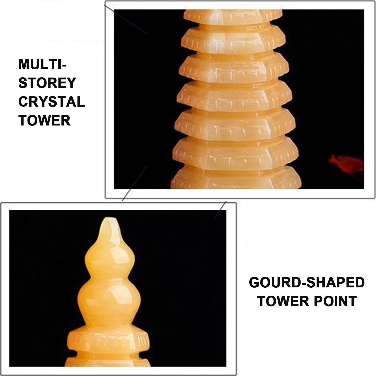 Chinesische Fengshui-Statue, 9 Ebenen, Pagode, Wenchang-Turm