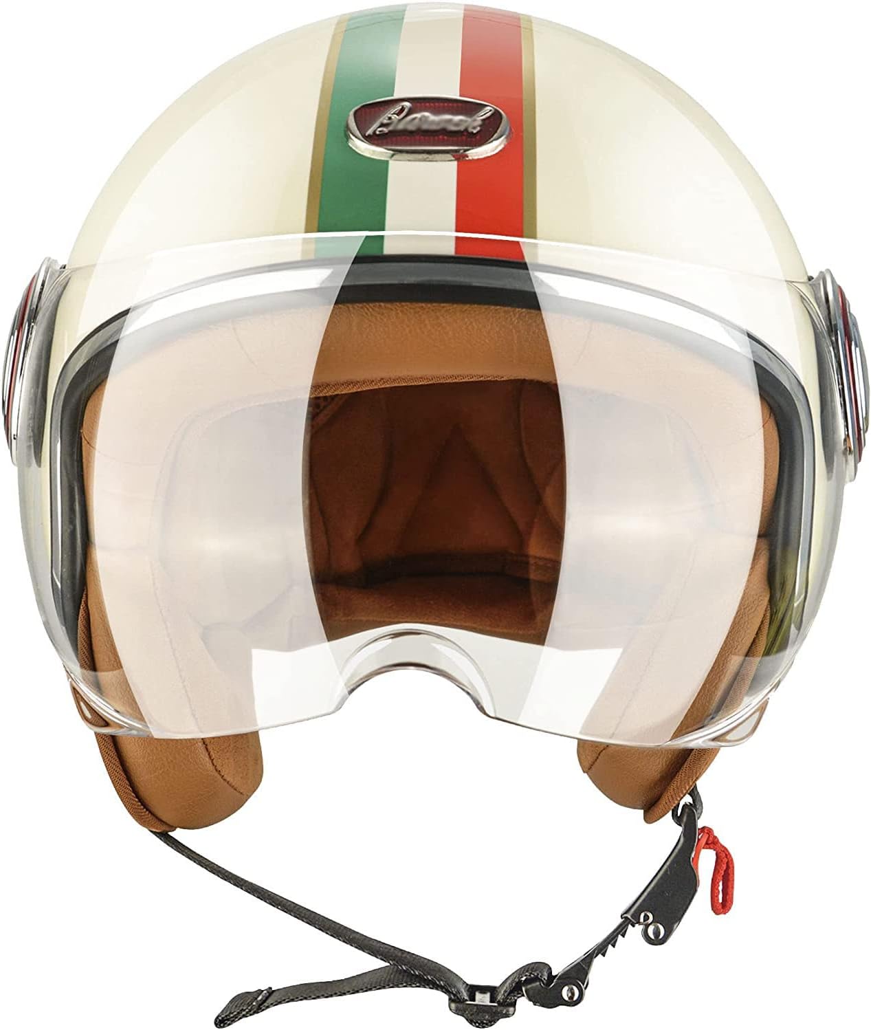 DOT Approved Motorcycle Vintage OpenFace Helmets with
