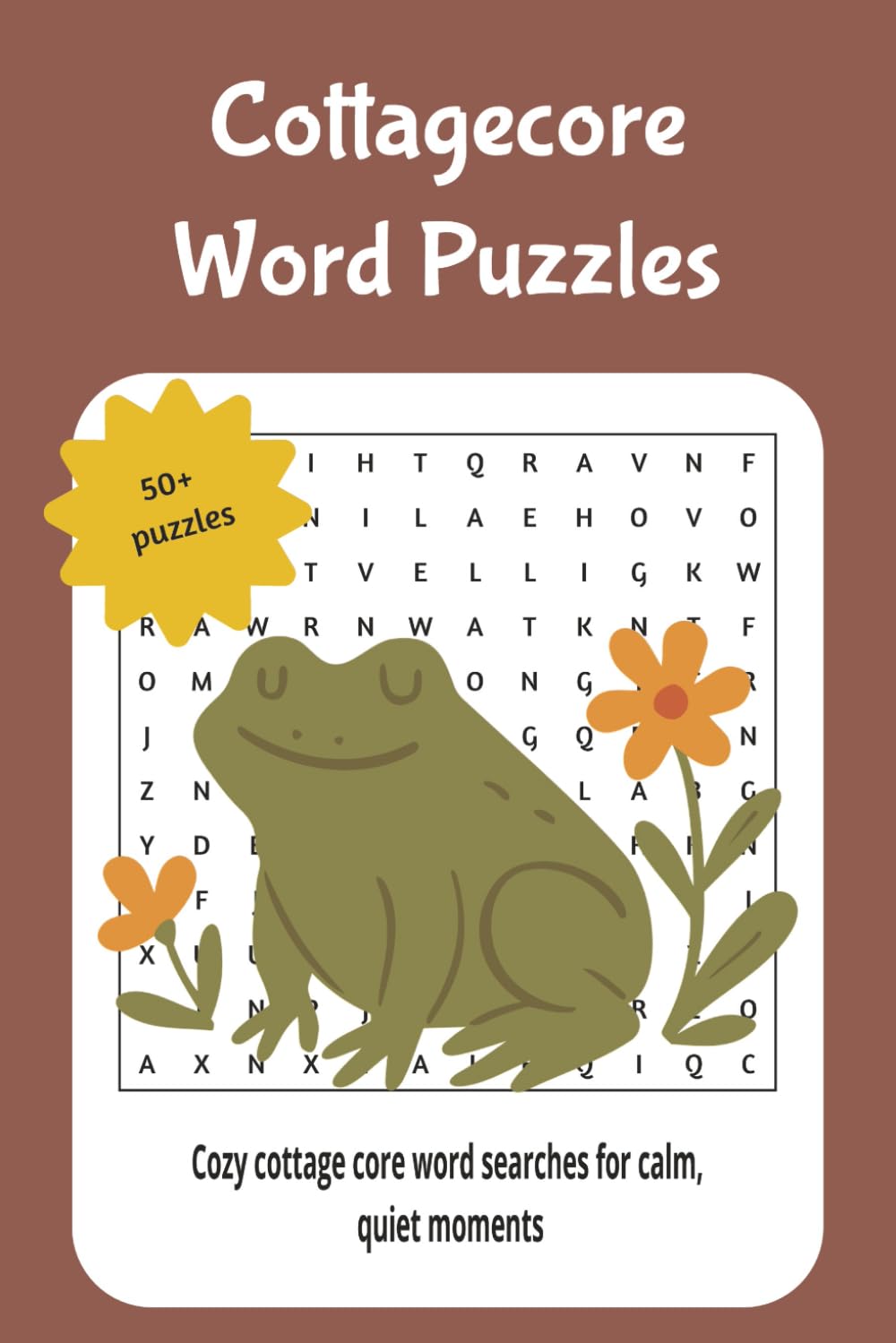 cottagecore word searches: Cozy cottage core word searches for calm, quiet moments