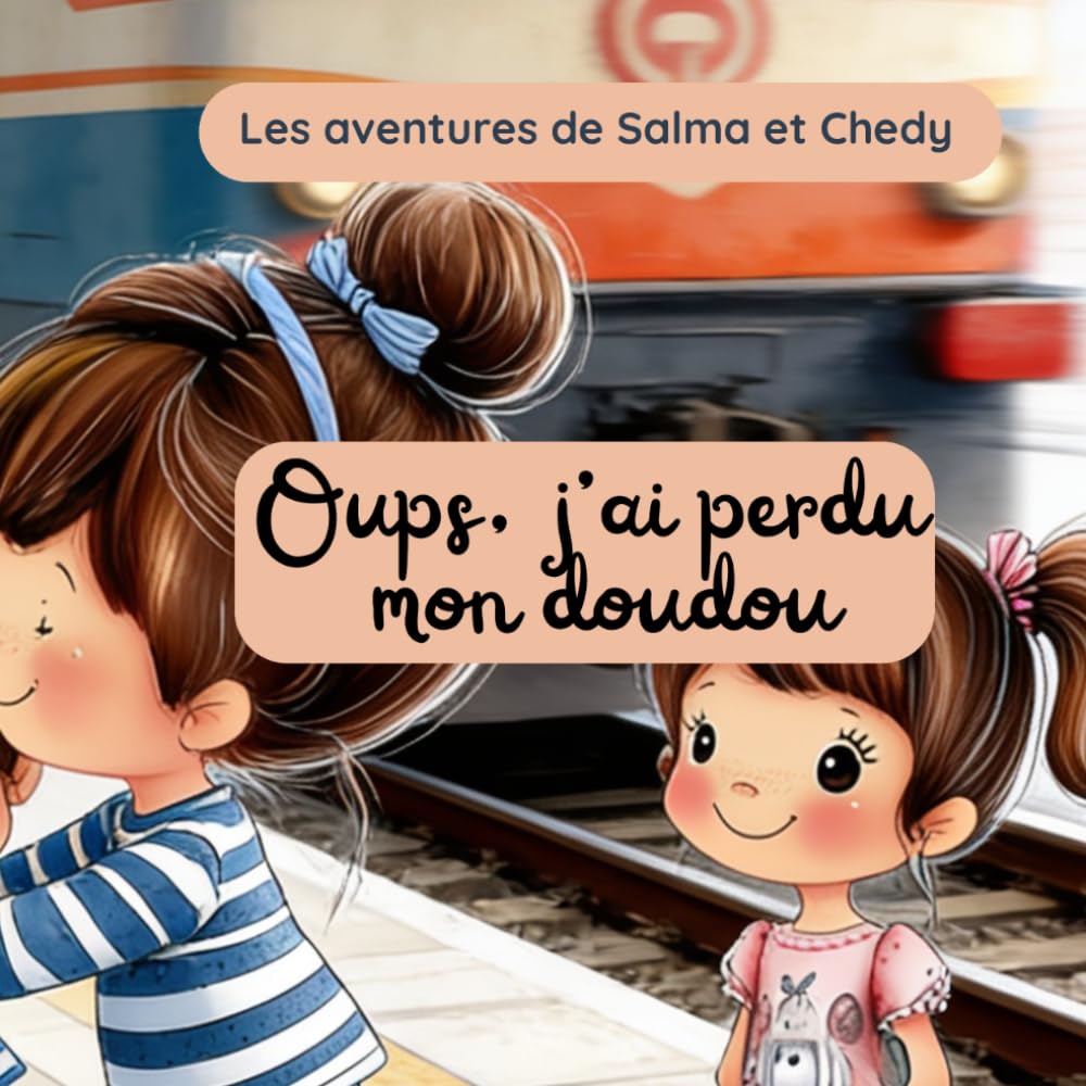 Oups, j'ai perdu mon doudou: Une histoire sur le partage et l'amour fraternel - Les aventures de Salma et Chedy (Oups, les aventures de Salma & Chedy)