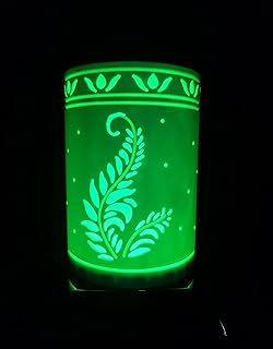 Lampe d'ambiance Percé-Ide. La Petite Fougère. Lampe DEL.