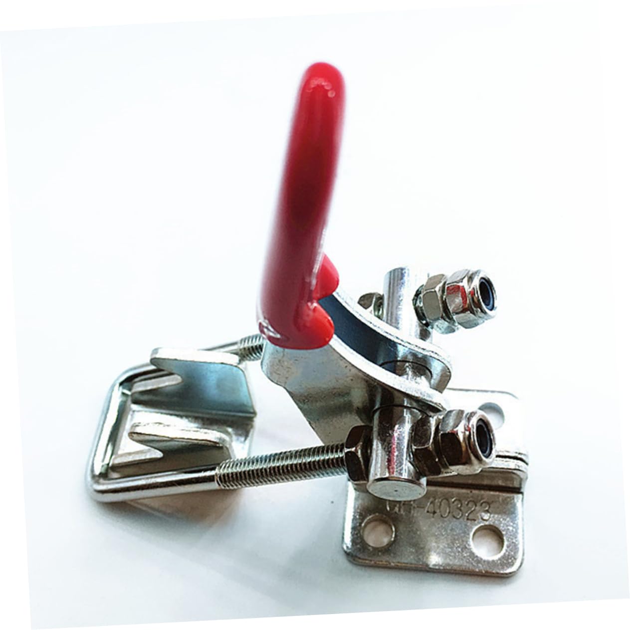 DOITOOL Toggle Latch Clamp Metal Adjustable Clamp for Cabinet Doors Boxes Cases Heavy Duty Side Mount U-shaped Bar Easy to Install