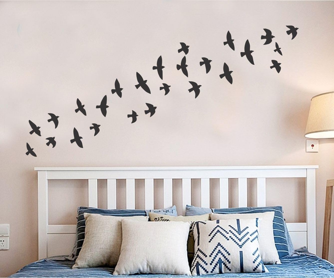 Flying Birds Wall Decal Stickers, Black, Modern Home Decor-image-14