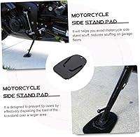 Vista 5 de BESPORTBLE 3 sets de almohadillas para motocicleta, placa de soporte estabilizar la bicicleta en suelo desigual diseño ligero 4 unids*3