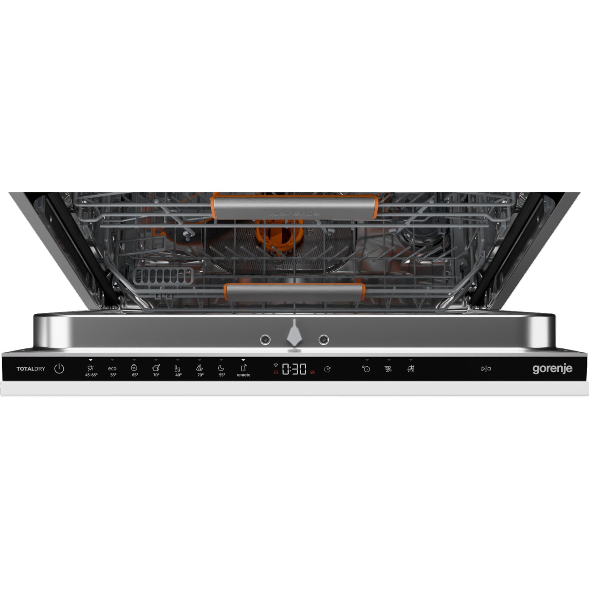 Gorenje ULTRA16BWIFI Lavavajillas/empotrable delantero no incluido/fabricado en la UE, 60 anchos/16 mesas/7 programas/ConnectLife/programa nocturno/luz LED de estado/eficiencia energética: B