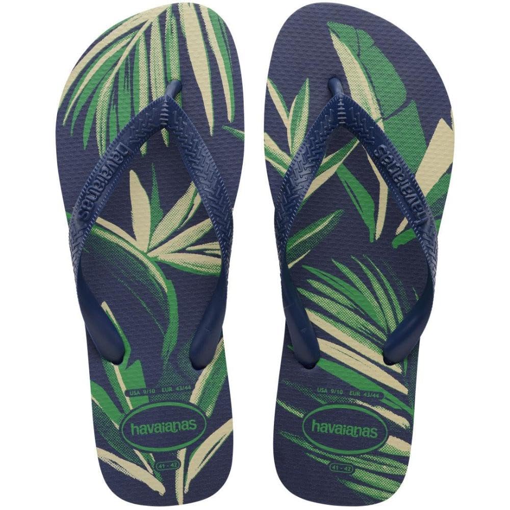 Havaianas – Top Nautical, bequeme, leichte und vielseitige Flip-Flops, Design im Marinestil, breite Riemen, Herren