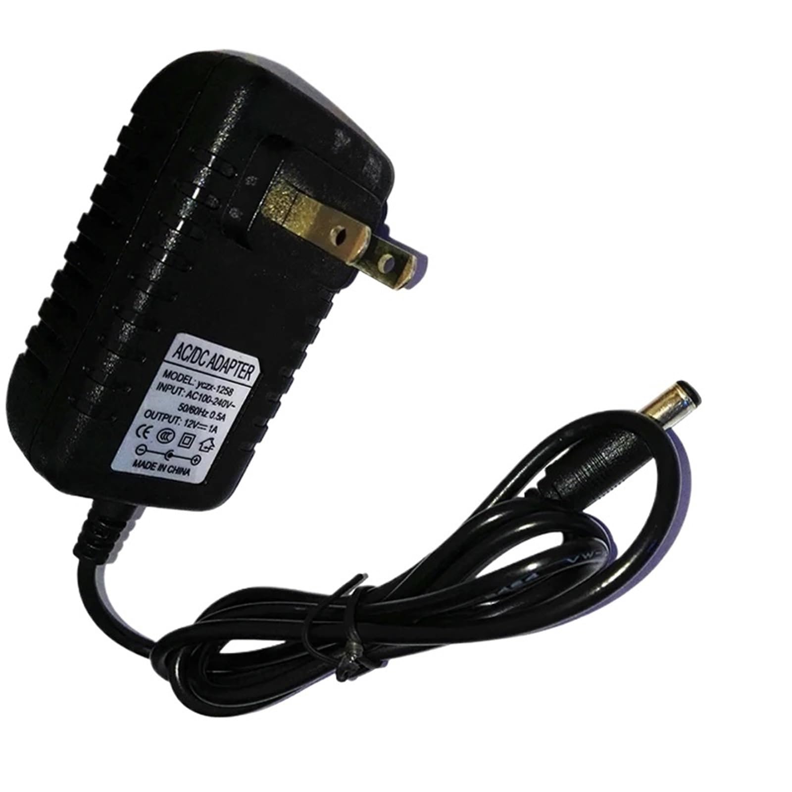 Pompa sommergibile CC senza spazzole, tensione 12 V/24 V, 3 W, sei colori, luci lampeggianti, per acquario, fontana di roccia (adattatore di alimentazione 12 V)