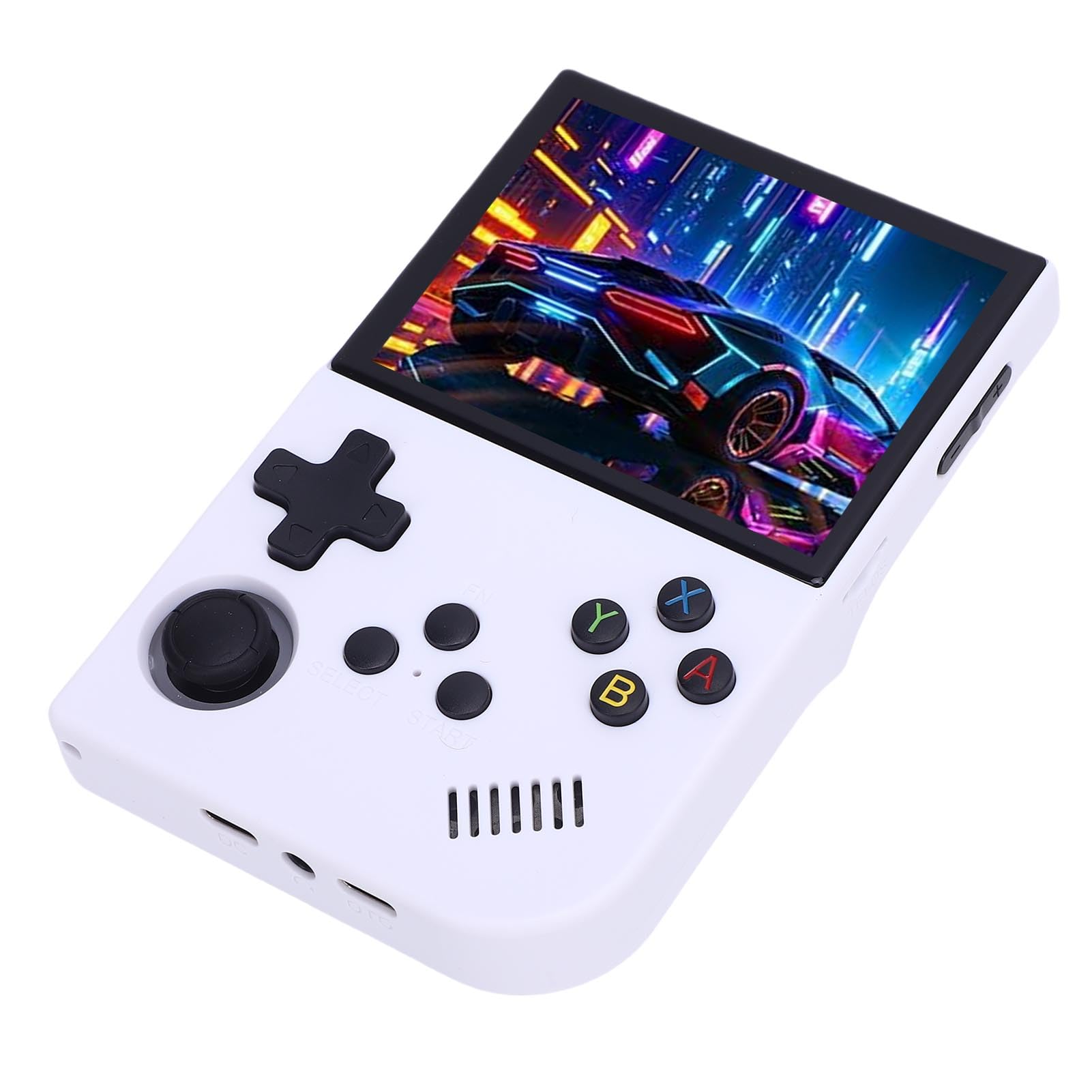 Yosoo Health Gear Retro-Handheld-Spielekonsole, Tragbare Spielekonsole mit Open-Source--System, 3,5-Zoll-640x480-Bildschirm, 3500-mAh- für Reise-Retro-Gaming-Fans (64G)