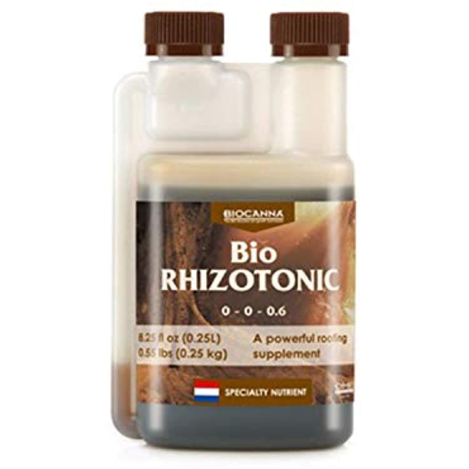 CANNA Bio Rhizotonic - Organic Rooting Stimulator, Medium Coverage, 0.25 liters, FERTILIZER