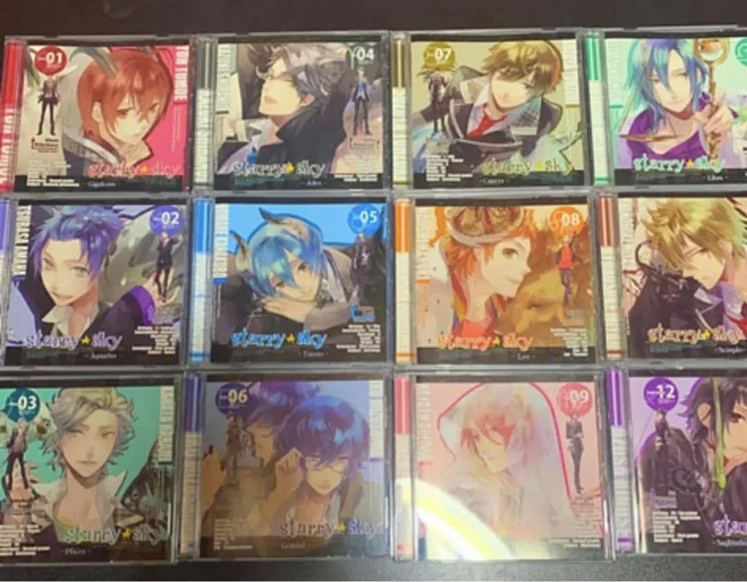 Amazon.co.jp: 星座彼氏シリーズ Starry☆Sky C D 全12巻 LLYO3 : おもちゃ