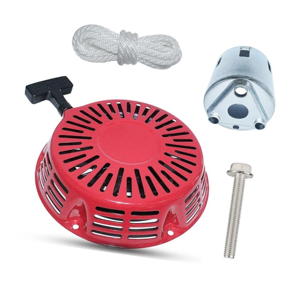 Lanceur à rappel pour moteur GX420 GX390 avec poulie renforcée en acier robuste