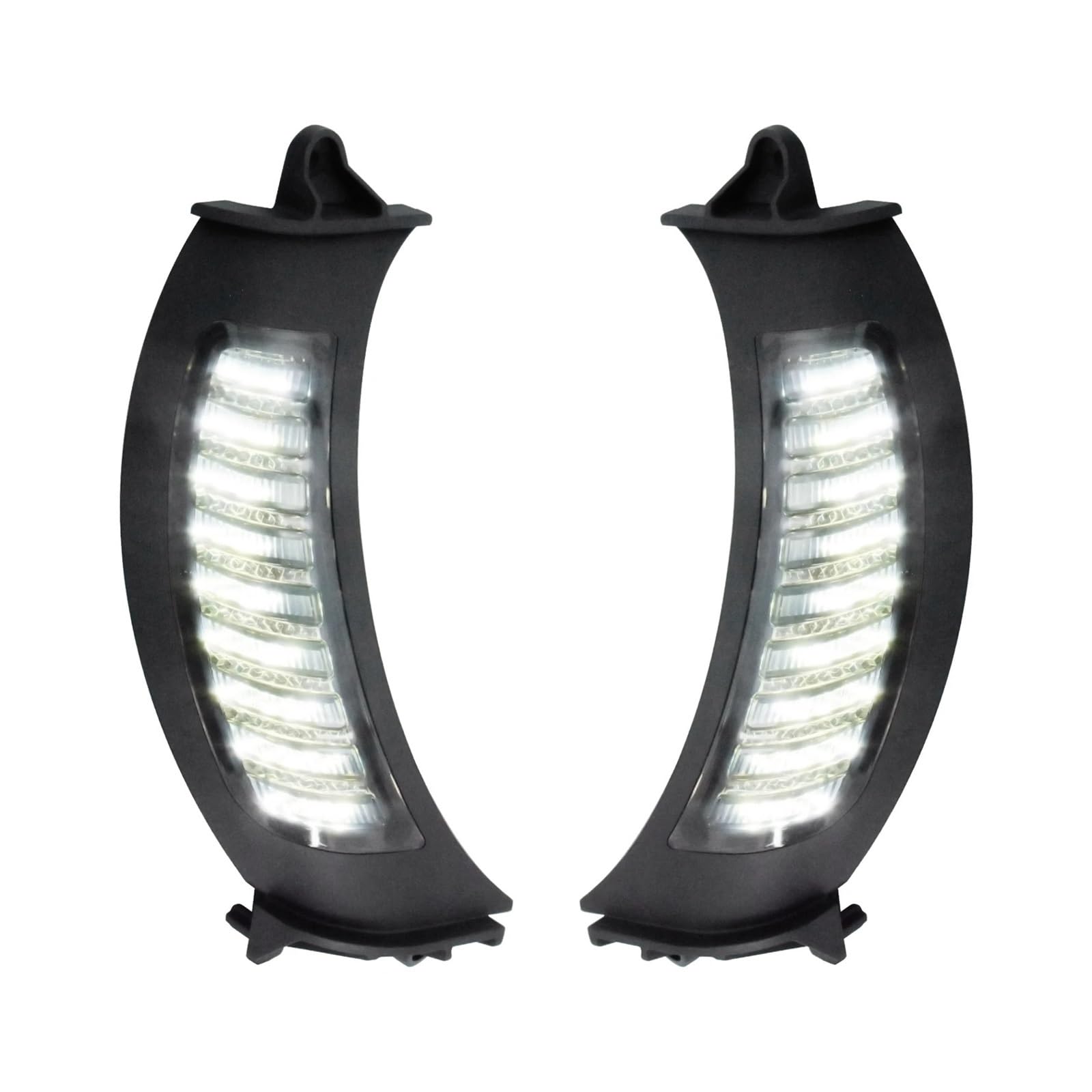 ZHANGTONG Intermitentes para Moto, Indicador de señal de Giro Lateral Delantero para Motocicleta, Luces de Marcha para Ha&rley para Touring Road para Glide FLTRX 2014-Late