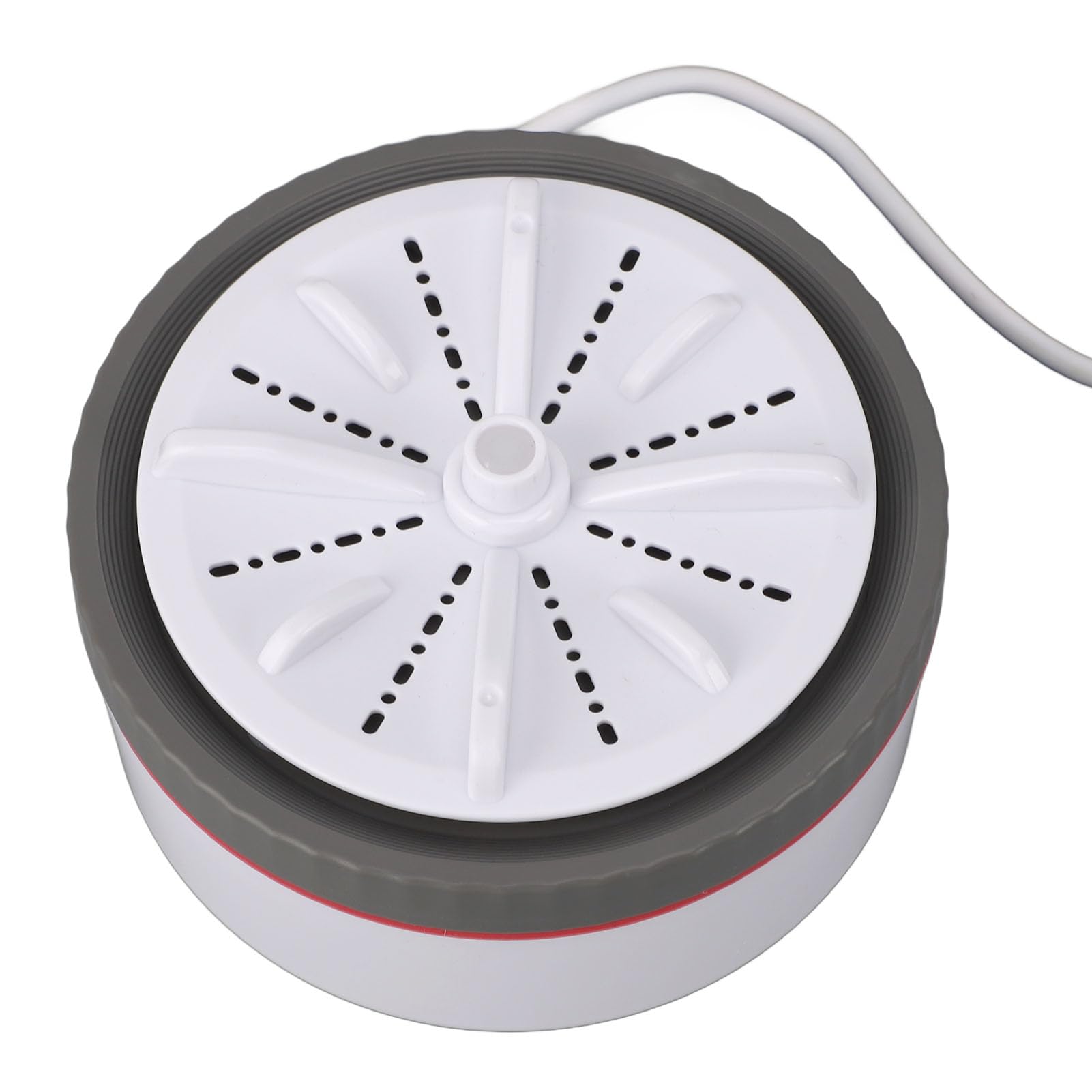 Lavatrice Portatile, Mini Lavatrice e Lavastoviglie Mini Alimentata Tramite USB, Mini Lavatrice Multifunzione Regolabile Temporizzata per Campeggio in Viaggio (GREY)