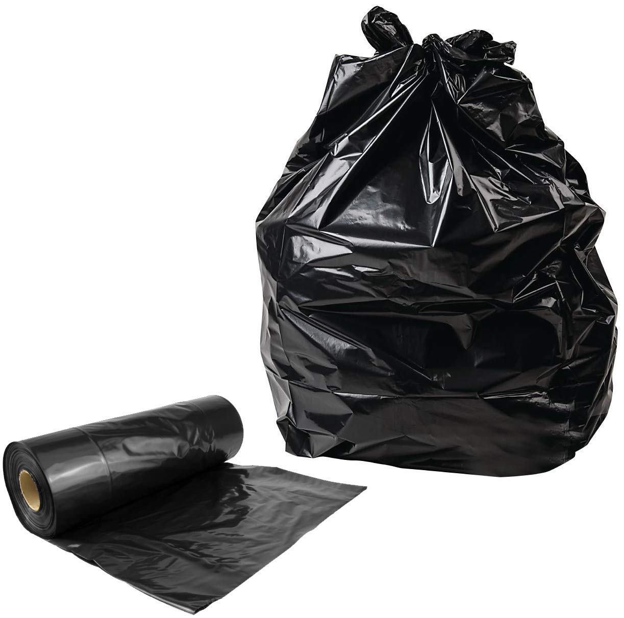 Black Bin Bags 200 Refuse Sacks Per Case Everyday Dustbin Liners (Heavy Duty)