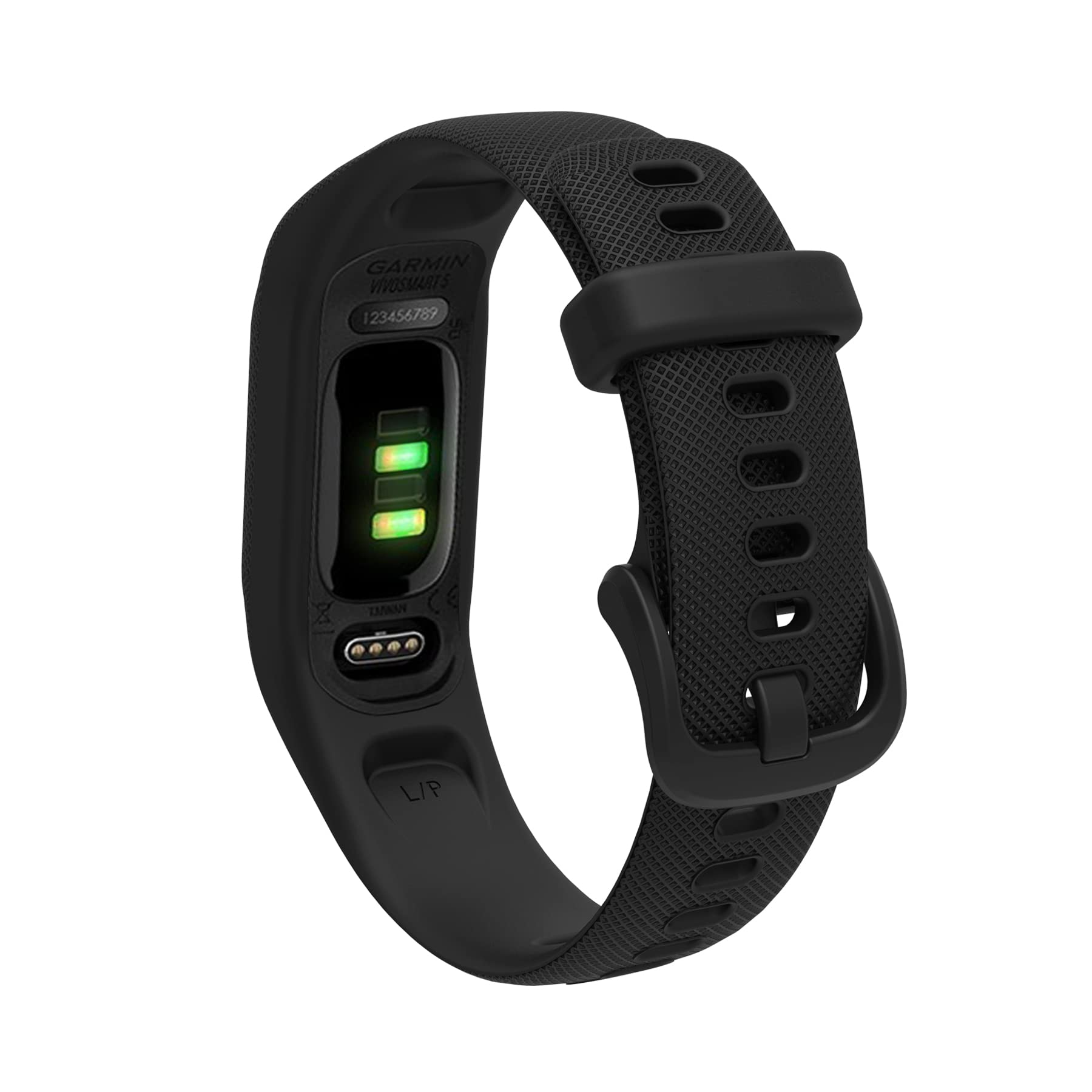 honecumi Bransoletka kompatybilna z Garmin vivosmart 5, bransoletka zastępcza, dla kobiet i mężczyzn, miękki silikon, klasyczna, regulowana, sportowa, stylowa, mała/duża