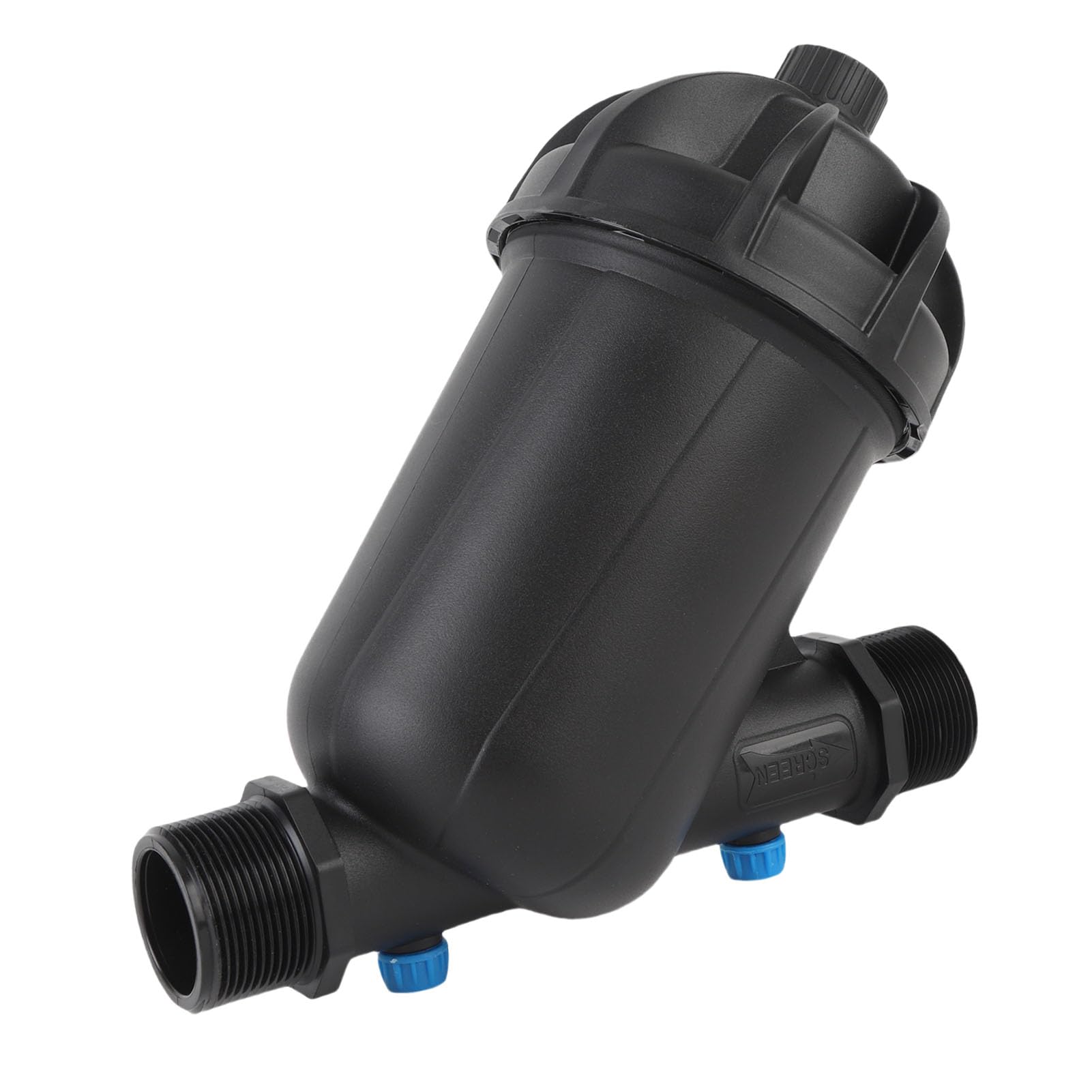 Karlak 5,1 cm Bewässerungsfilter mit 120 Mesh-Sieb, Y-förmiger Pipeline-Filter für Hinterhof, Garten, Bauernhof, Gewächshaus, industrielle Verwendung, entfernt effizient Verunreinigungen, verbessert