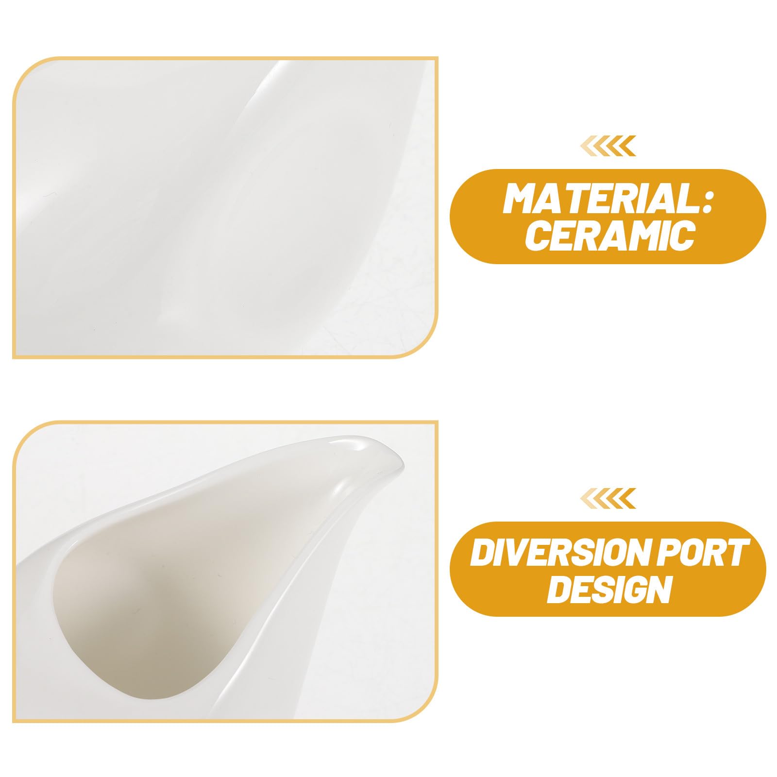 Jarra de Salsa para Mesa de Cerámica 100 Ml, Taza Dispensadora Multifuncional para Leche, Salsa y Condimentos, Diseño Compacto Adecuado para Hogar, Cafetería y Restaurante