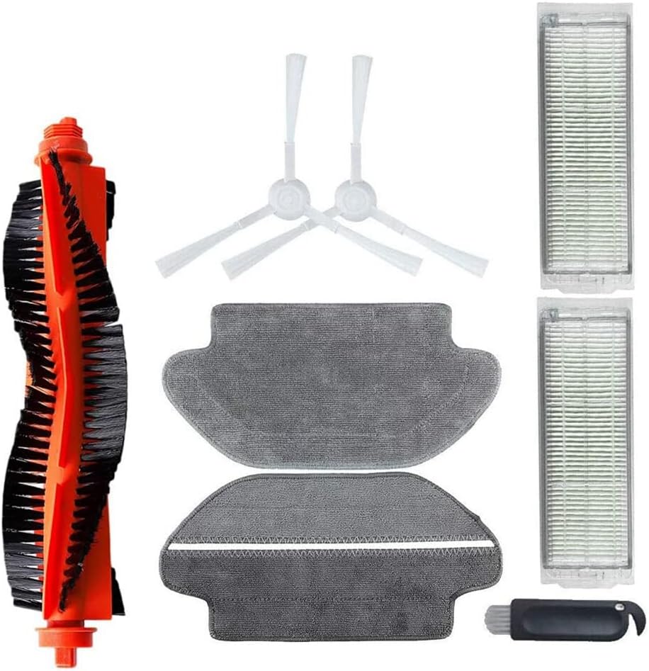 Accessories Kit Replacement for Xiaomi Mi Robot Vacuum Mop Pro STYTJ02YM, for Viomi V2 P V-RVCLM21B Robot Vacuum Cleaner Parts