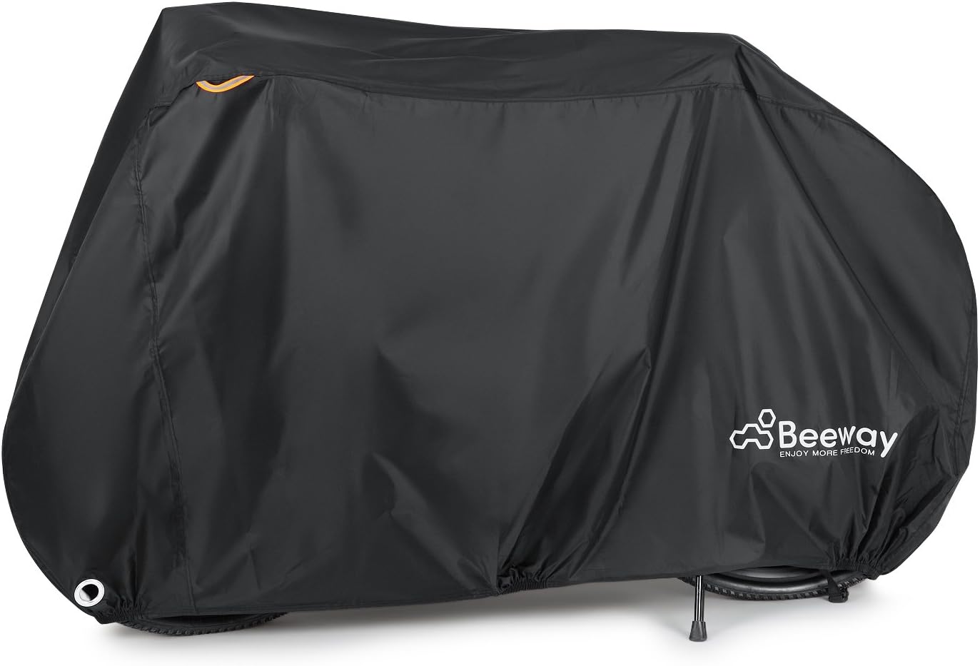 BEEWAY Bicycle Cover, 210D Nylon, Waterproof, Thick, Dustproof, UV Protection, Rainproof Bicycle Cover, For Mountain Bikes, Road Bikes, With Locking Hole Storage Bag