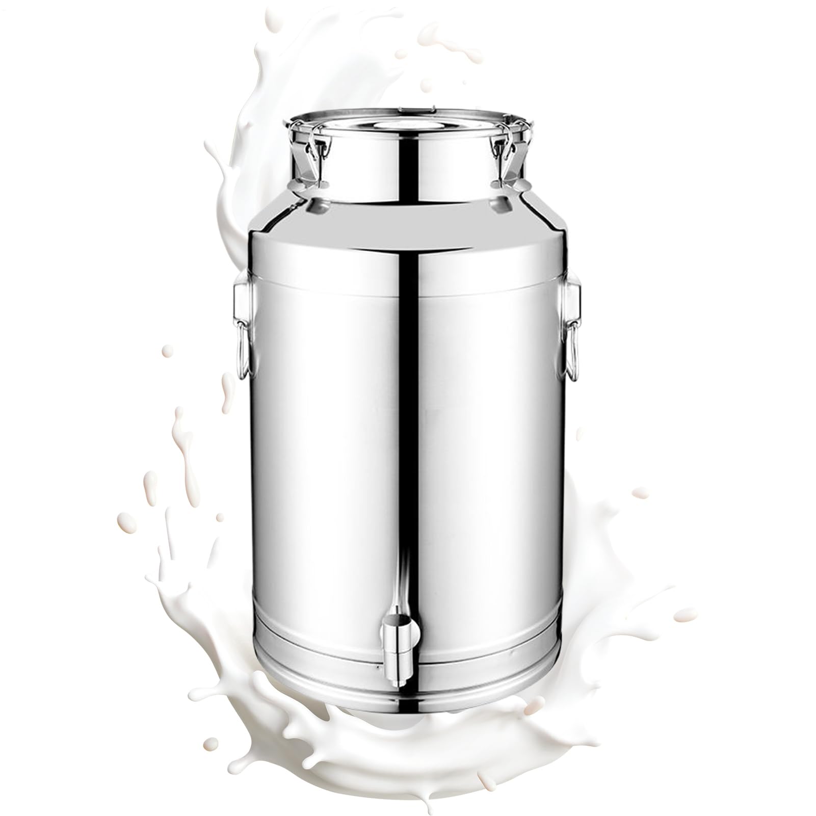 Contenitore Per Olio Da Cucina 5L/9L/14L Utensili Da Cucina In Acciaio | Uso Domestico E Escursionismo Per Latte Vino Birra Farina Caffè Zucchero Cereali Fagiol