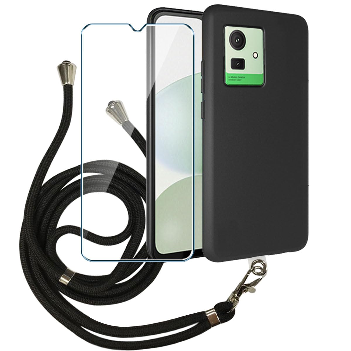 Coque + Verre Trempé Pour Cubot A40 - étui TPU Souple Transparent, Protection Choc Et écran