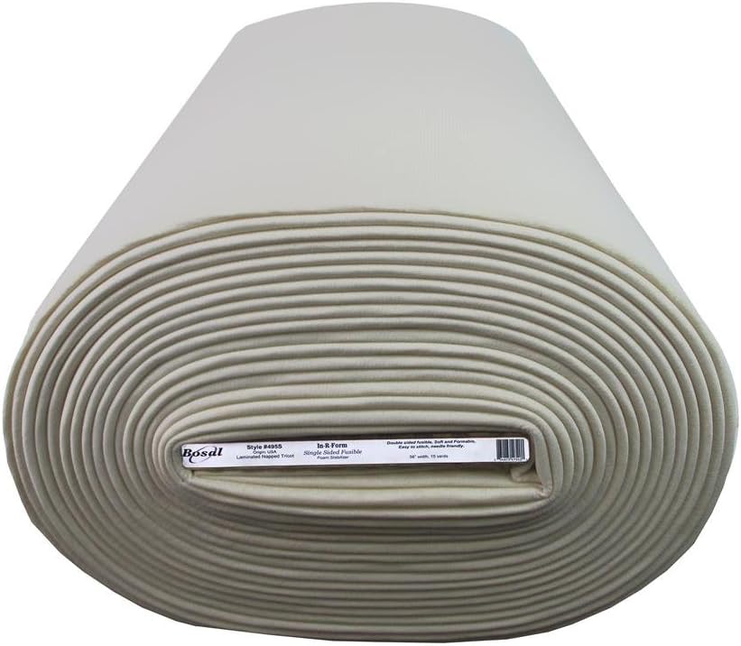 Bosal BSL495S in R Form Plus SGL 58" X15Ydwht in R Form Plus Fusible SGL Sided 58" X15Ydwht