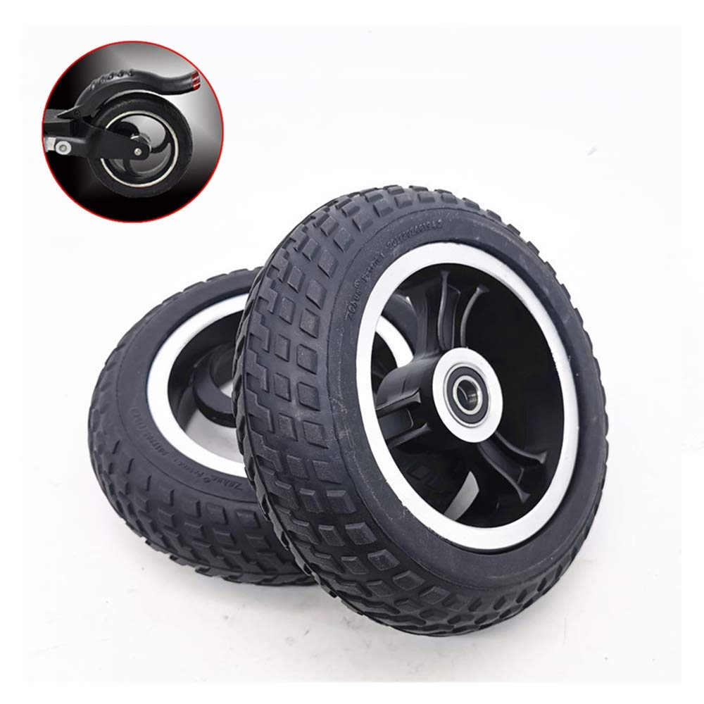 Pneumatico per Scooter Elettrico, Ruota Integrale da 6 Pollici, Pneumatico Antiscivolo 6X2, Resistente all'Usura, Ammortizzante, Diametro Interno del Cuscinetto 8 mm 10 mm Opzionale, 10 mm
