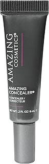 AmazingCosmetics Amazing Concealer, Full Coverage with Pin Dot Amounts, Long Wear Concealer Makeup for Undereye Dark Circles, Blemishes and Spots, Color Correcting, Skin- Like Finish