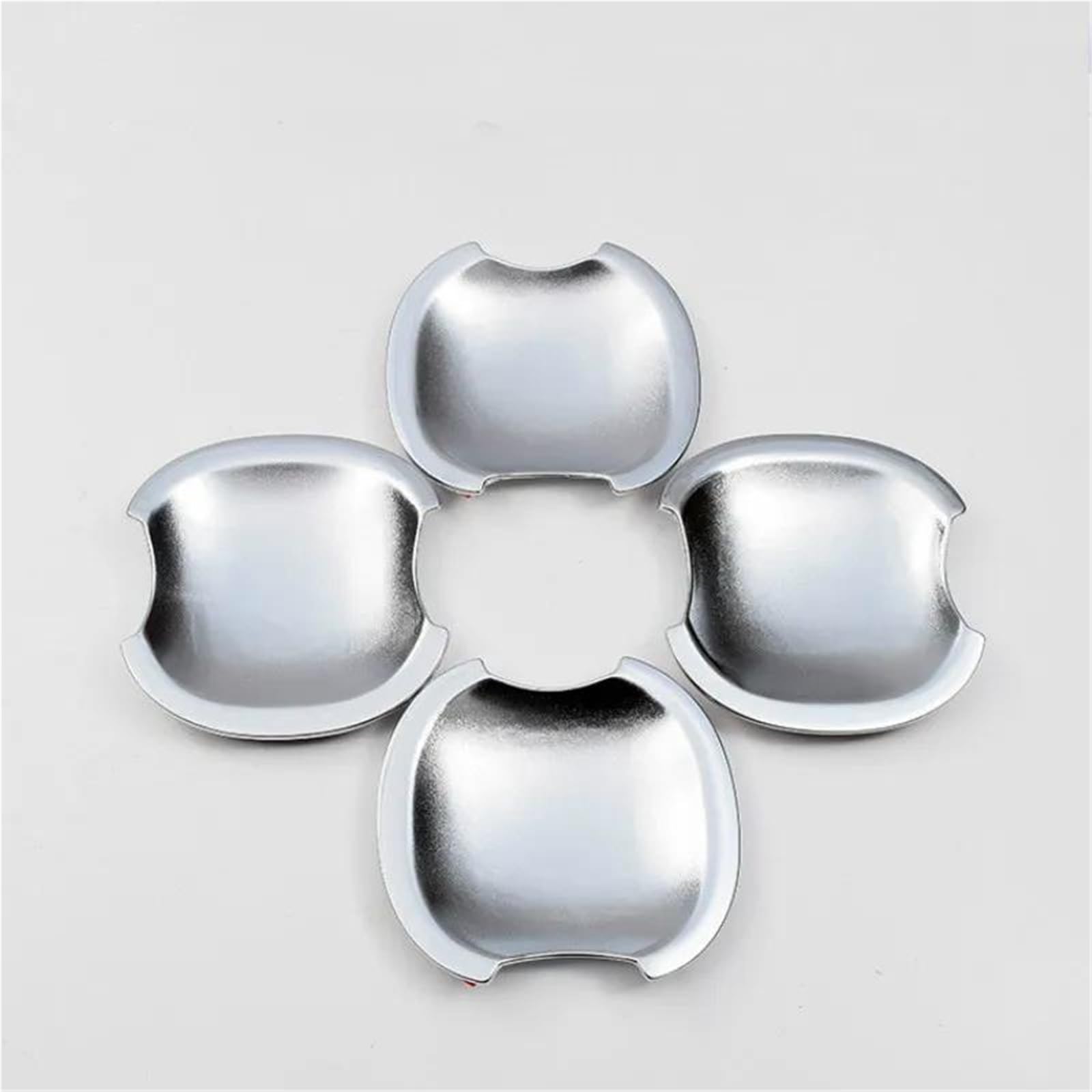 Yytemd Bowl Car Exterior Door Handle Cover Accessories For Nissan For Qashqai J10 2007-2013 Chrome(Bowl)