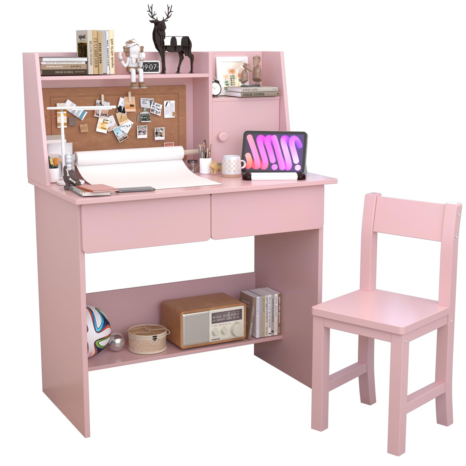SFDOU Pink Desk-cEdb4V-HZY10